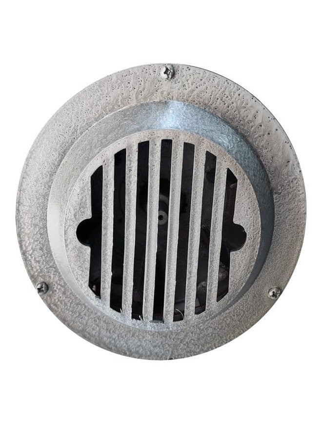 MME Industrial Siren Hooter Fire Alarm Huge Loud Sound Range Upto 2km for Schools, Offices and Factories(Metal,Grey) - Image 3